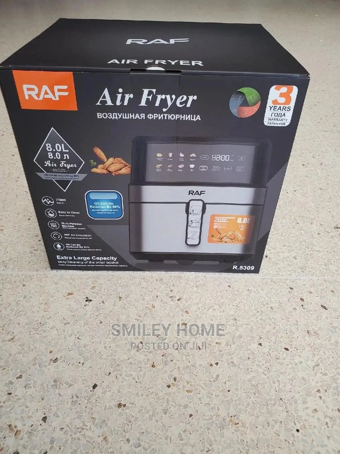 Raf Air Fryer 8litres