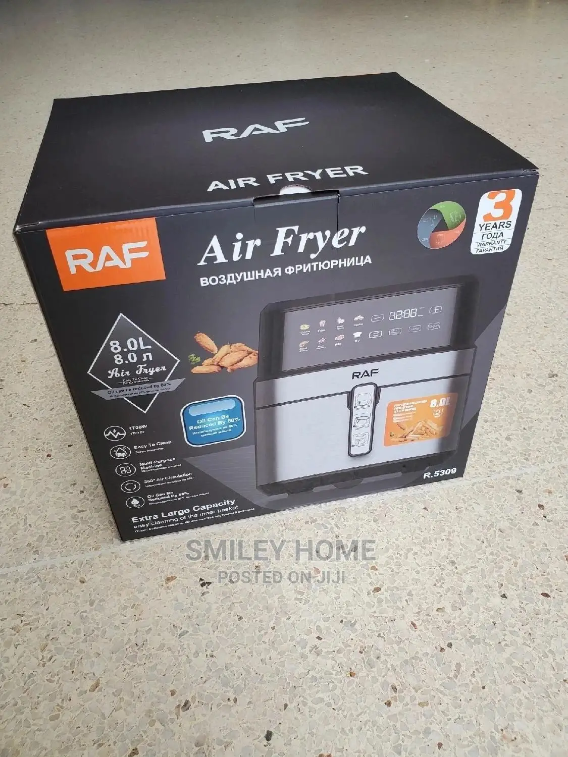 Raf Air Fryer 8litres