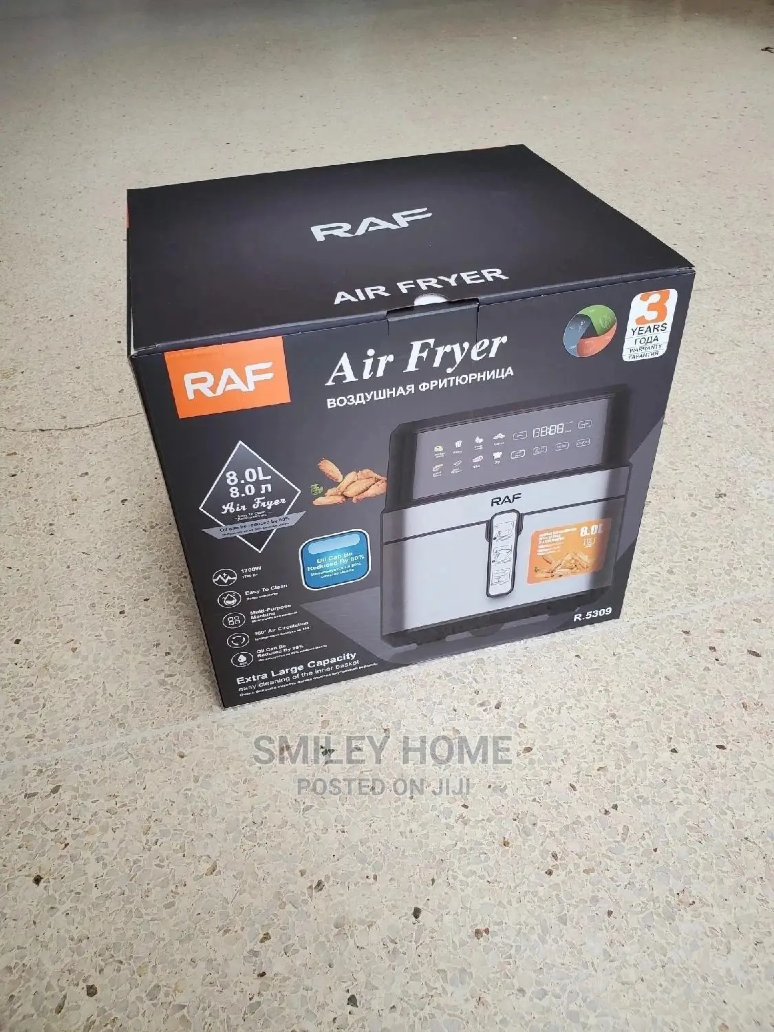 Raf Air Fryer 8litres