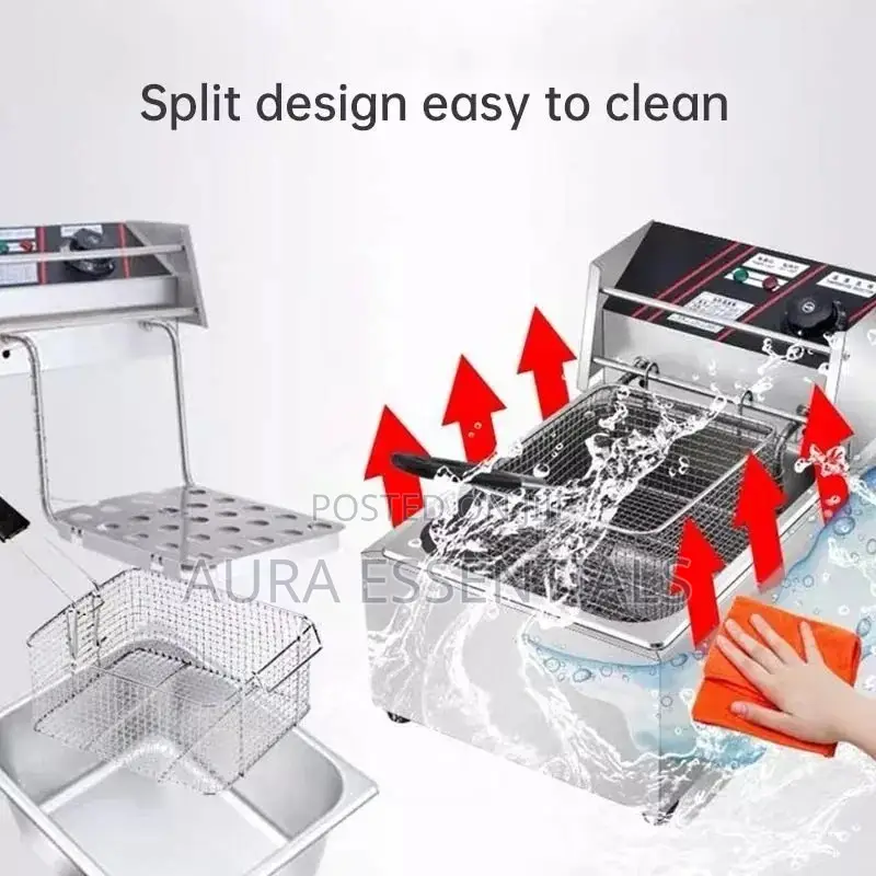 Nima Single Commercial 6L Deep Fryer
