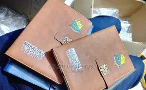 Customized Brown Notebook A5
