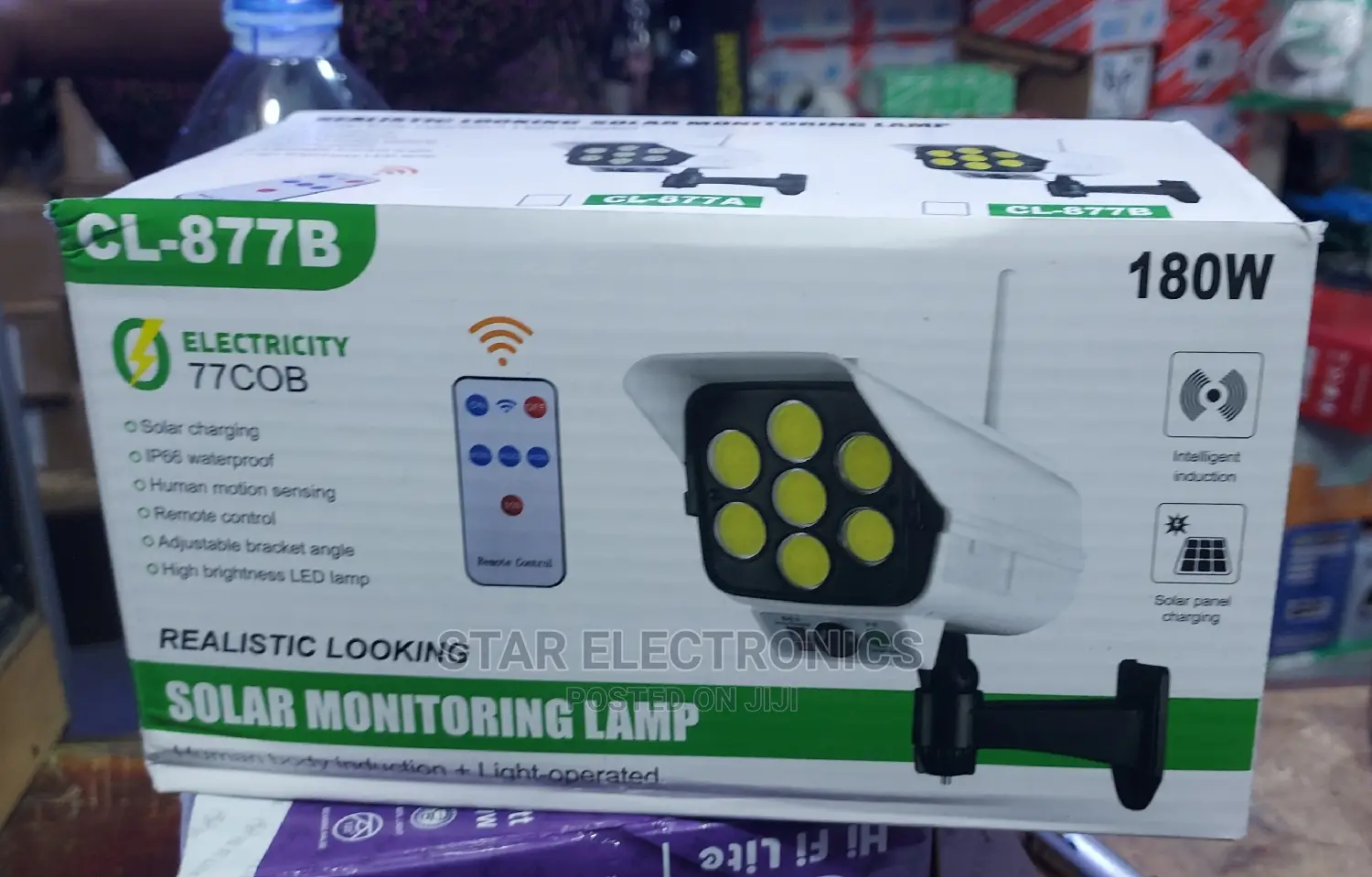 Solar Monitoring Lamp