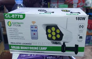 Solar Monitoring Lamp