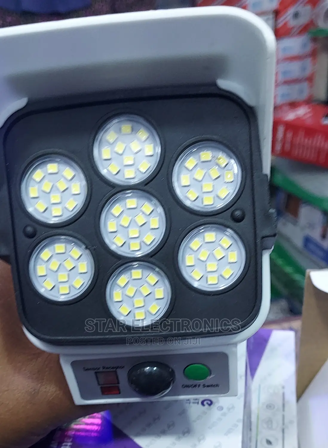 Solar Monitoring Lamp