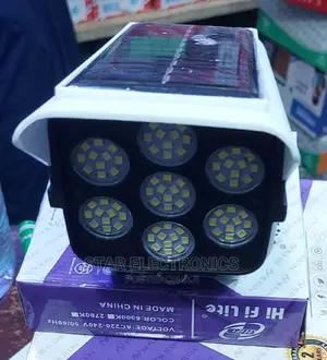 Solar Monitoring Lamp