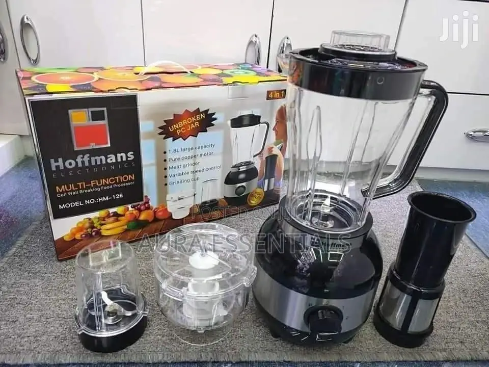 Hoffmans 4in1 Unbreakable Jar Blender