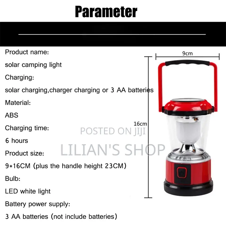 Portable Solar Camping Light