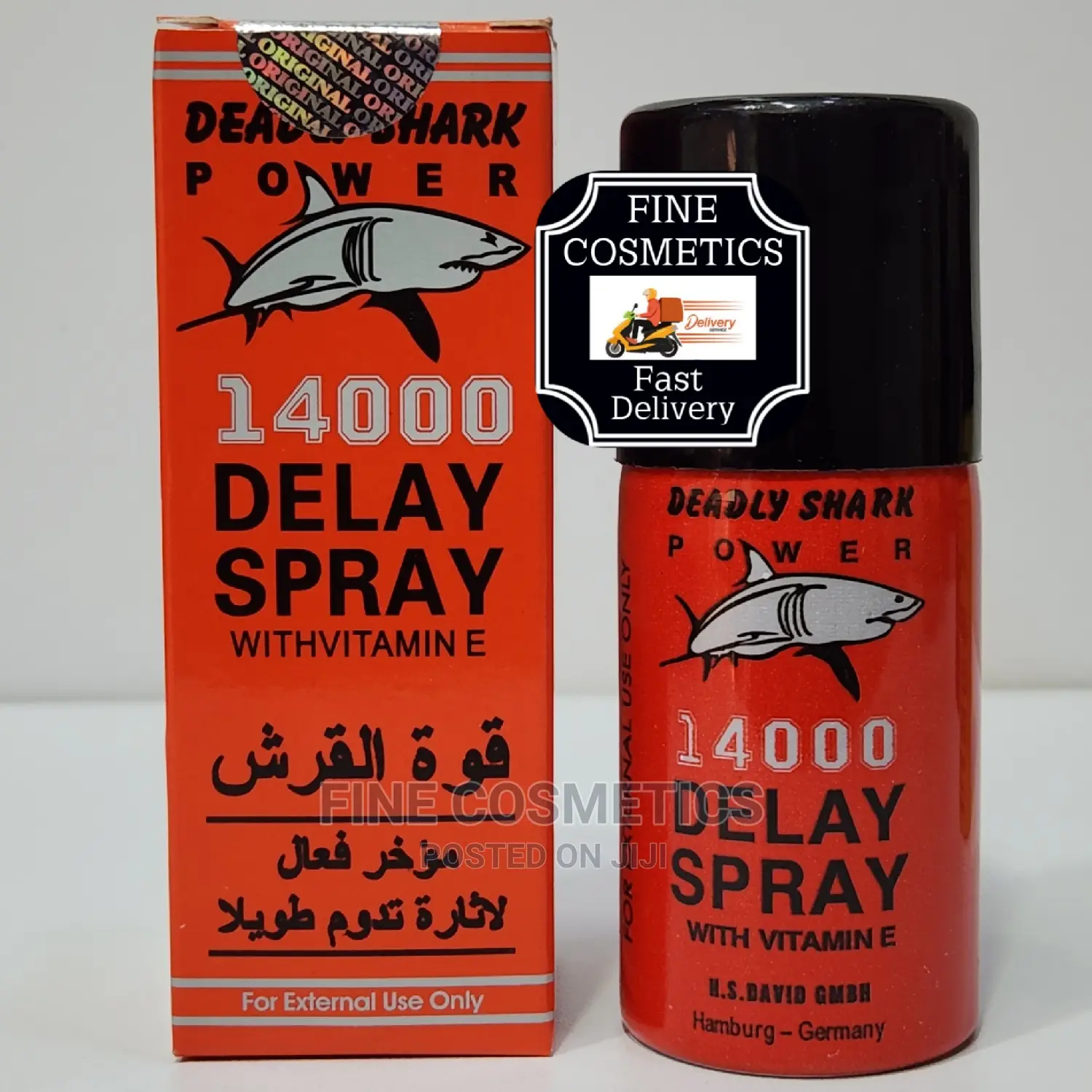 Deadly Shark Power 48000 / 140000 Ejaculation Delay for Men