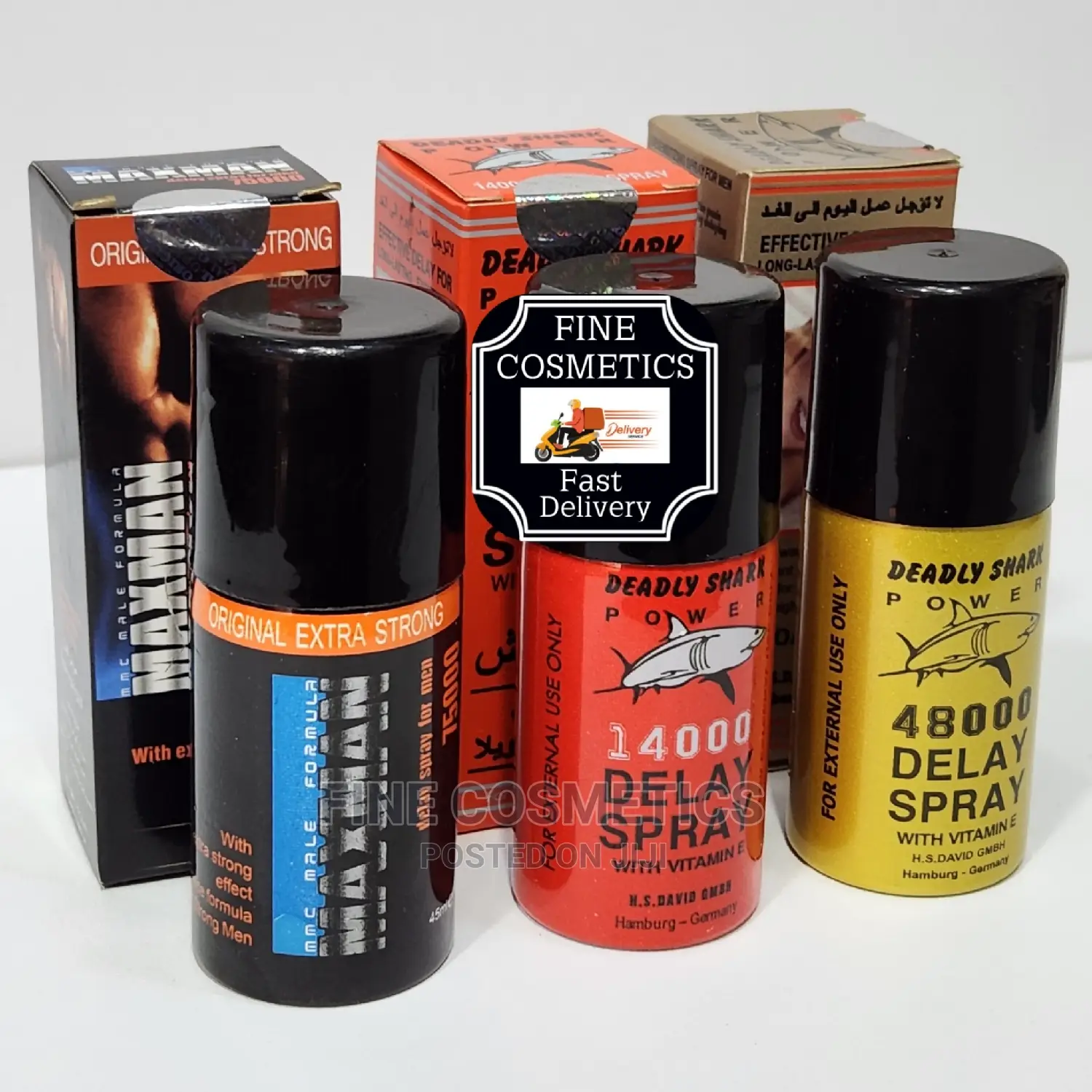 Deadly Shark Power 48000 / 140000 Ejaculation Delay for Men