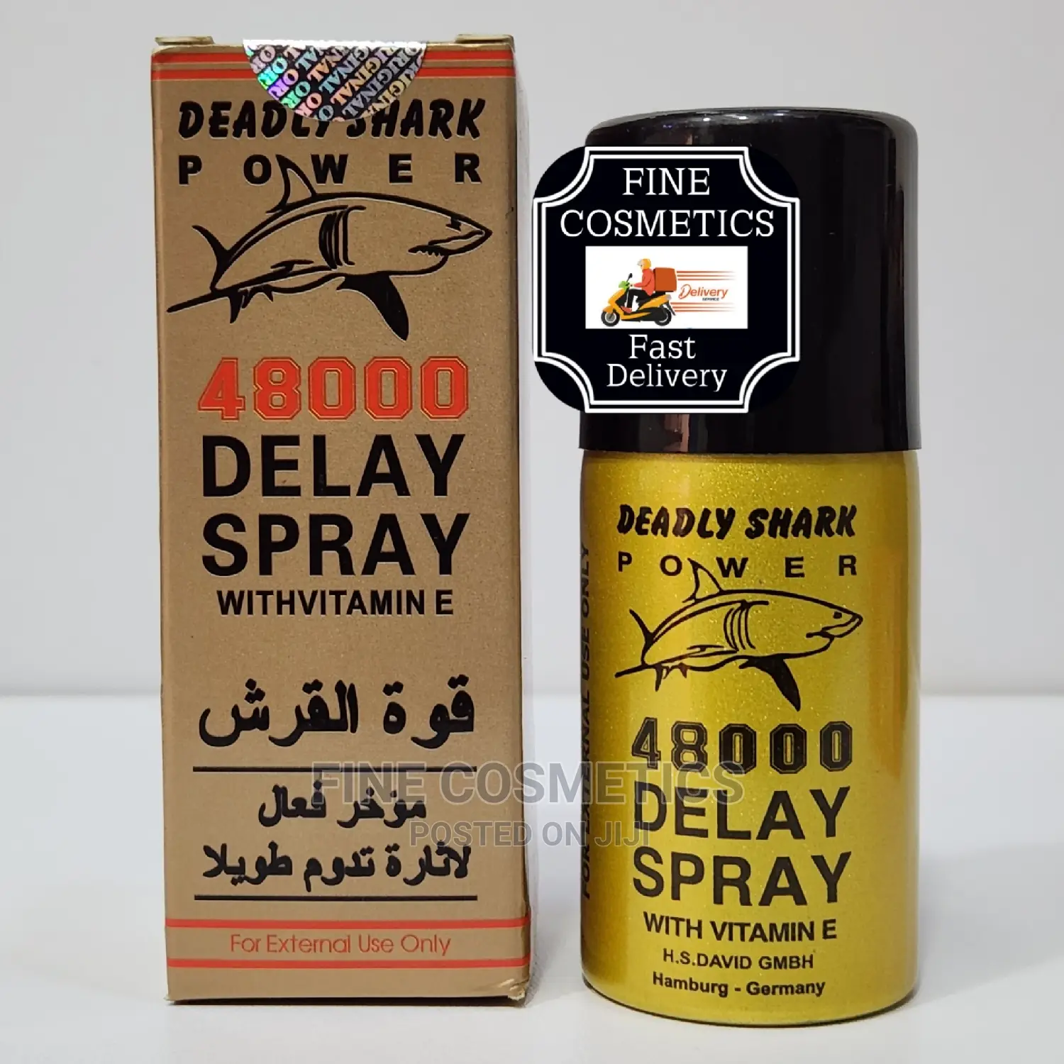 Deadly Shark Power 48000 / 140000 Ejaculation Delay for Men