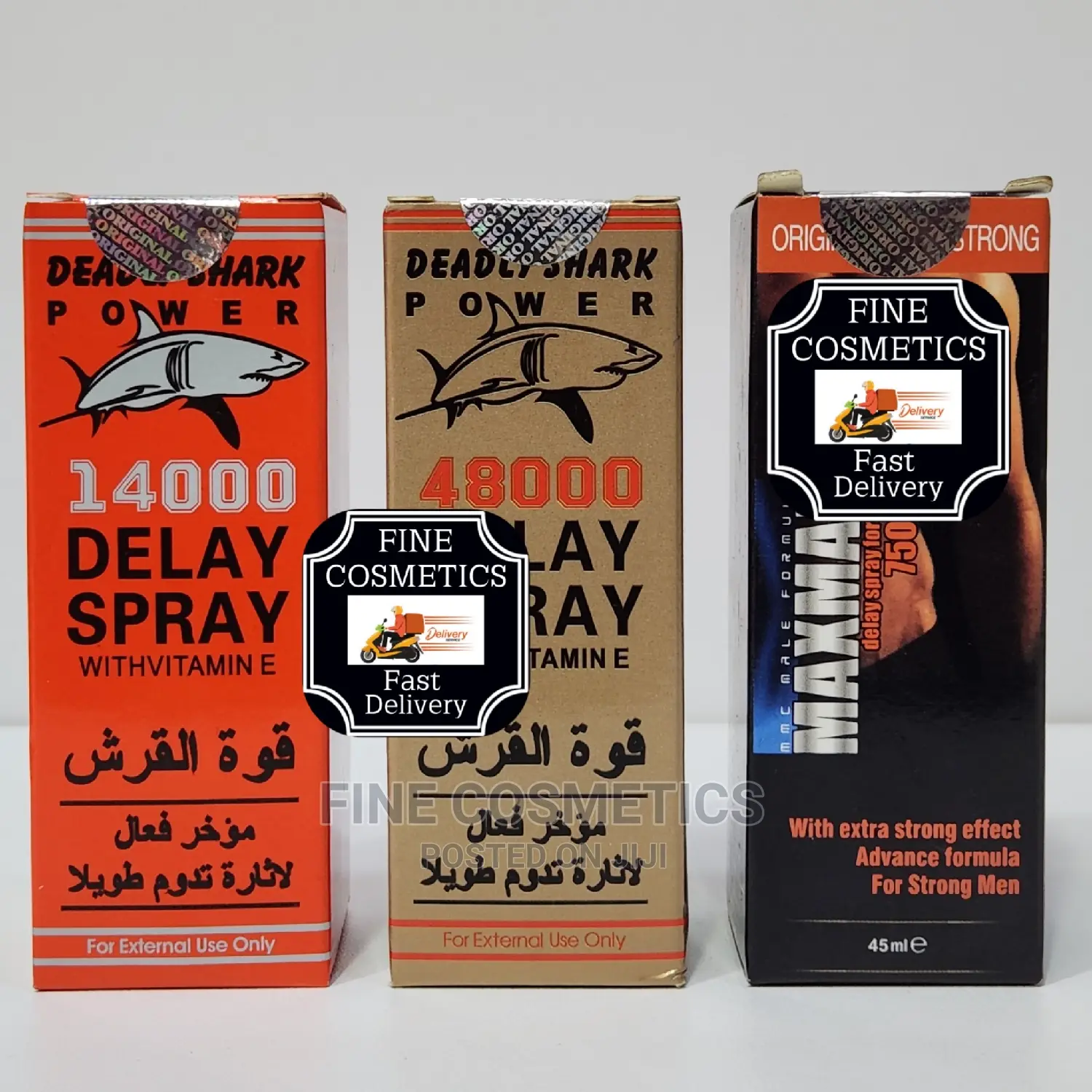 Deadly Shark Power 48000 / 140000 Ejaculation Delay for Men