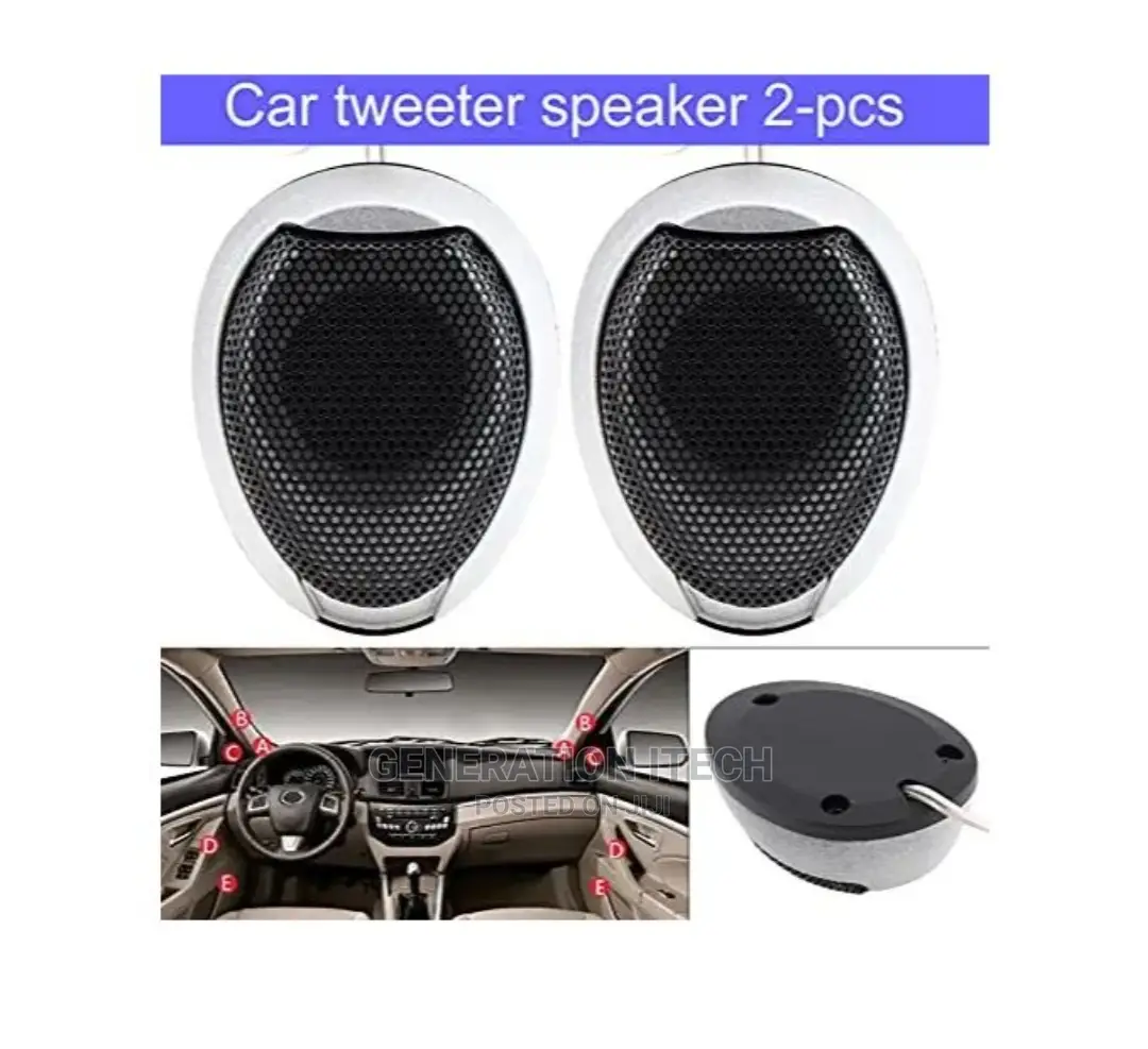 Stickable Semtoni Car Speakers -Tweeter - Universal -350w