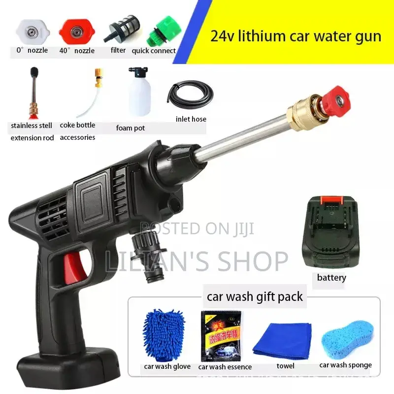 Wireless High Pressure Car Washer