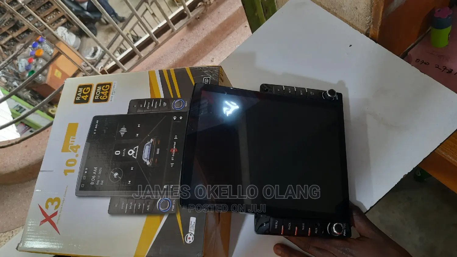 10.4inches, 4gb Ram, and 64gb Storage Car Tesla Radio