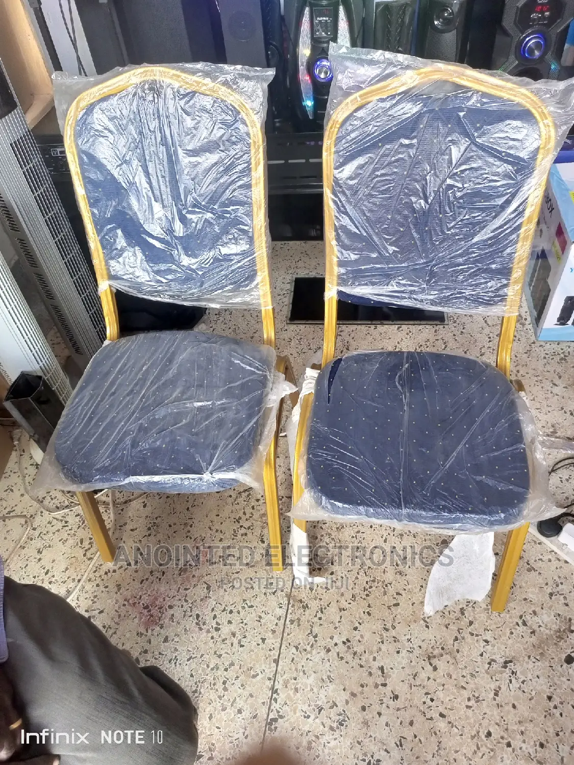 Conference Chairs Blue