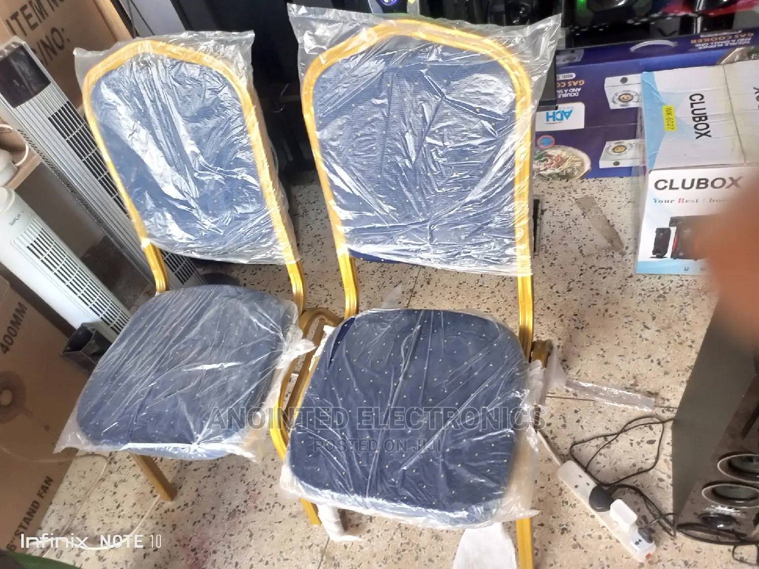 Conference Chairs Blue