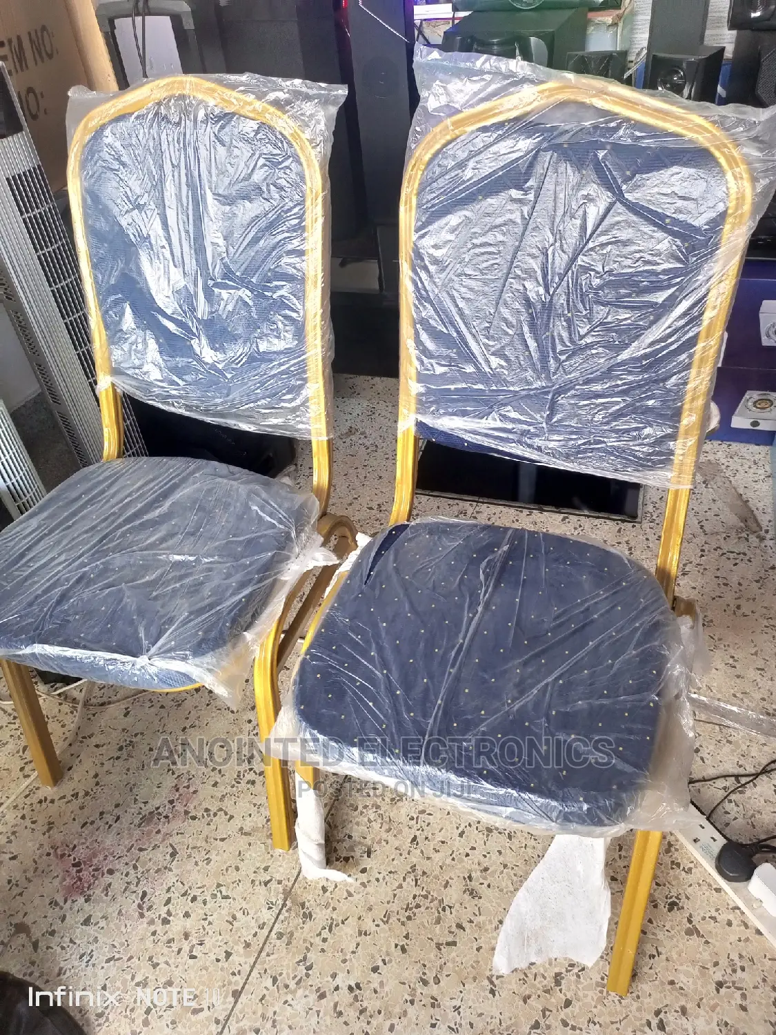 Conference Chairs Blue