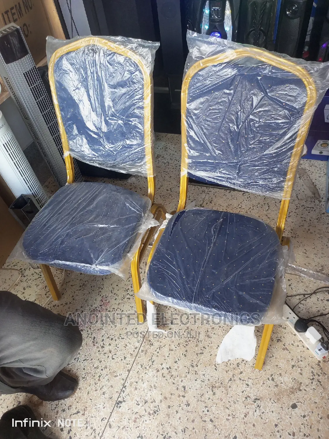 Conference Chairs Blue