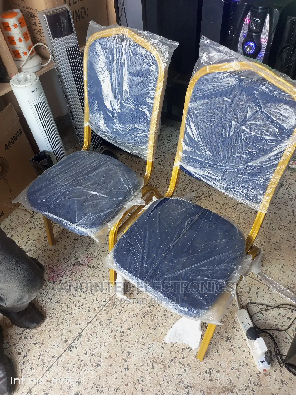 Conference Chairs Blue