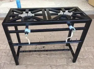 Industrial/Commercial Double Gas Stoves || S/S Body