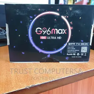 96max Android Tv Box Ultra HD 4gb Ram, 128gb Rom