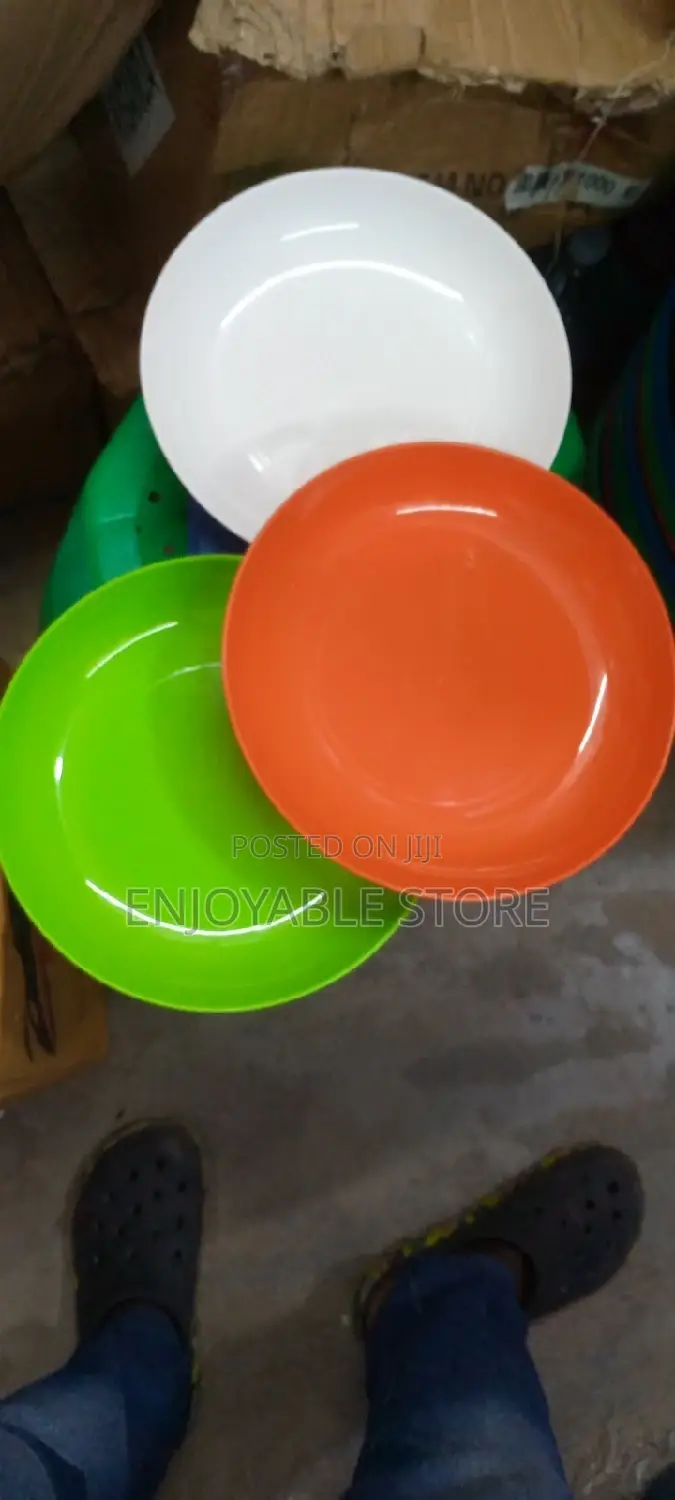 Plastic Plates 12pcs