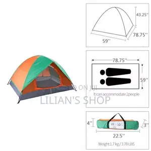 2 Person Camping Tent