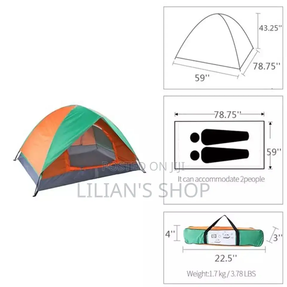 2 Person Camping Tent
