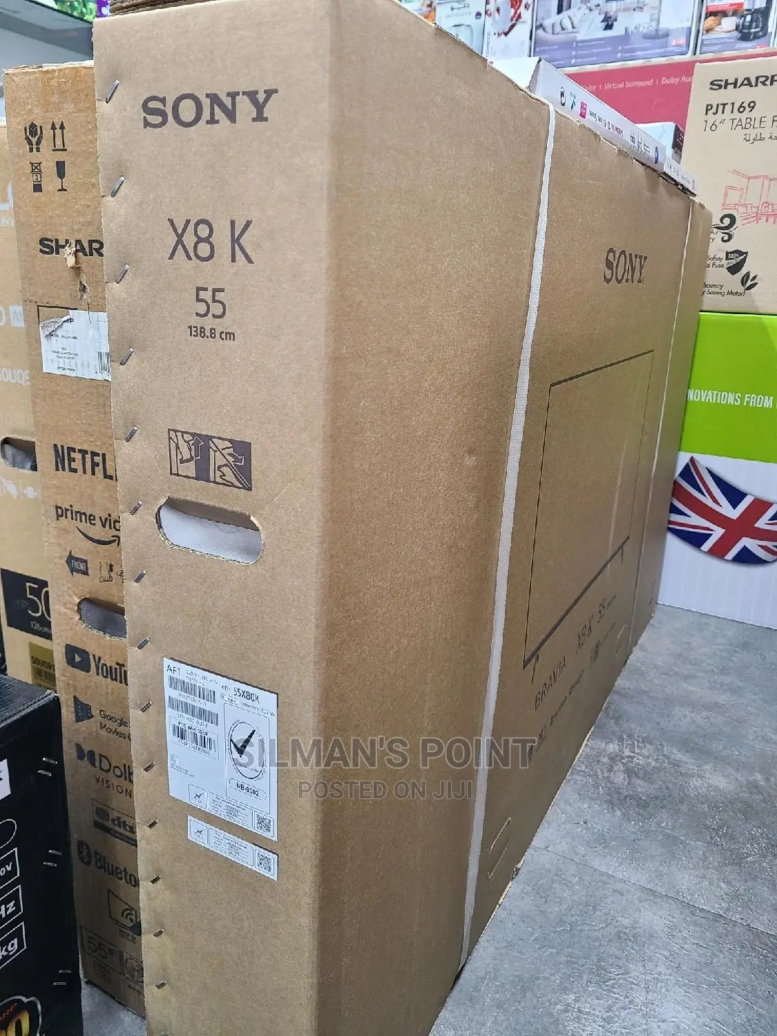 SONY Bravia 55" X8K Uhd TV
