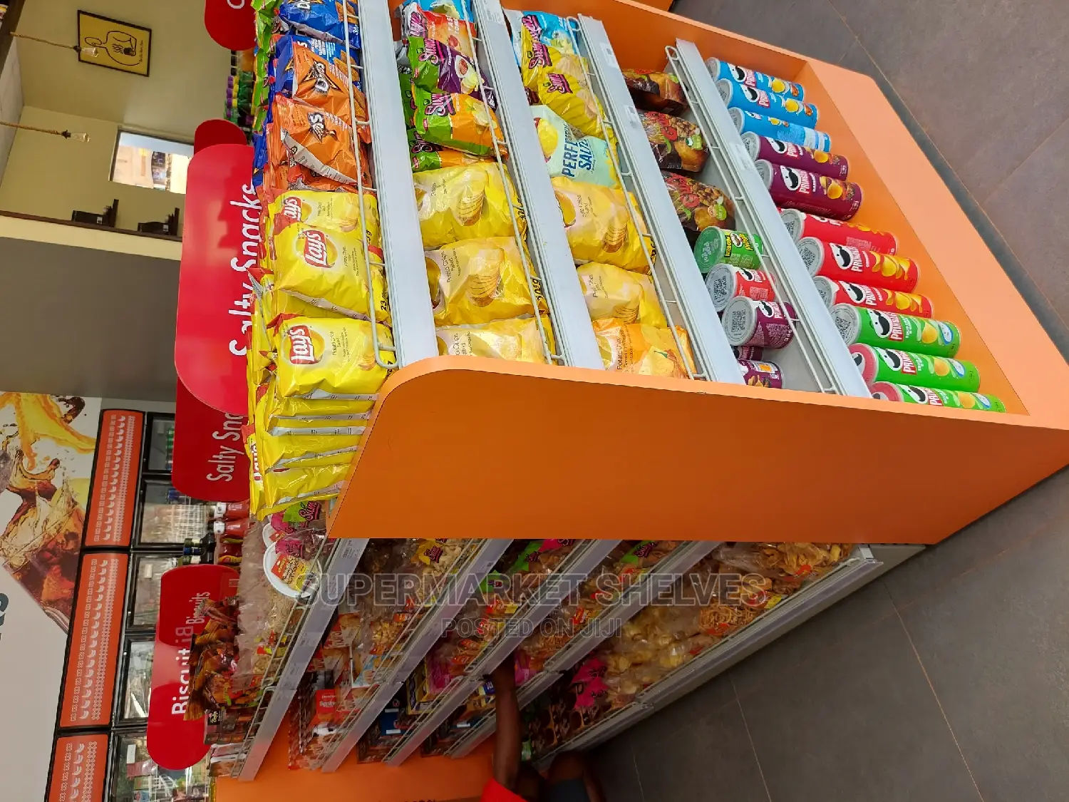 Petrol Station Shelves for Supermarket on Sale at 1.4m
