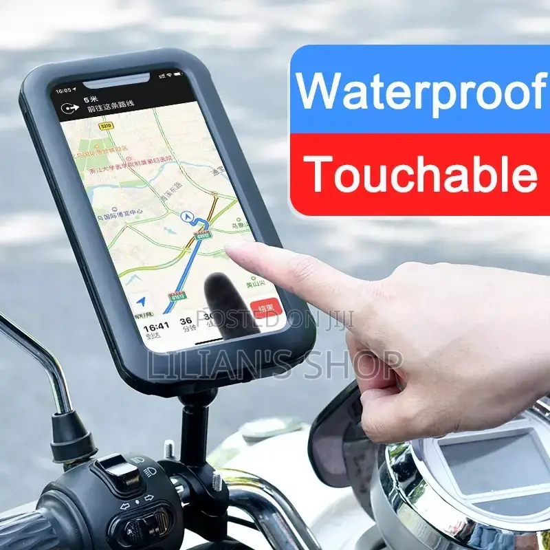Waterproof Mobile Phone Riding Holder