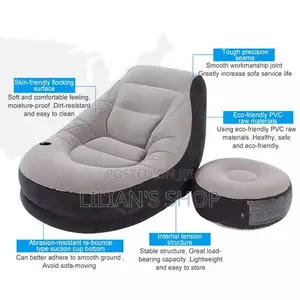 Inflatable Sofa With Footrest