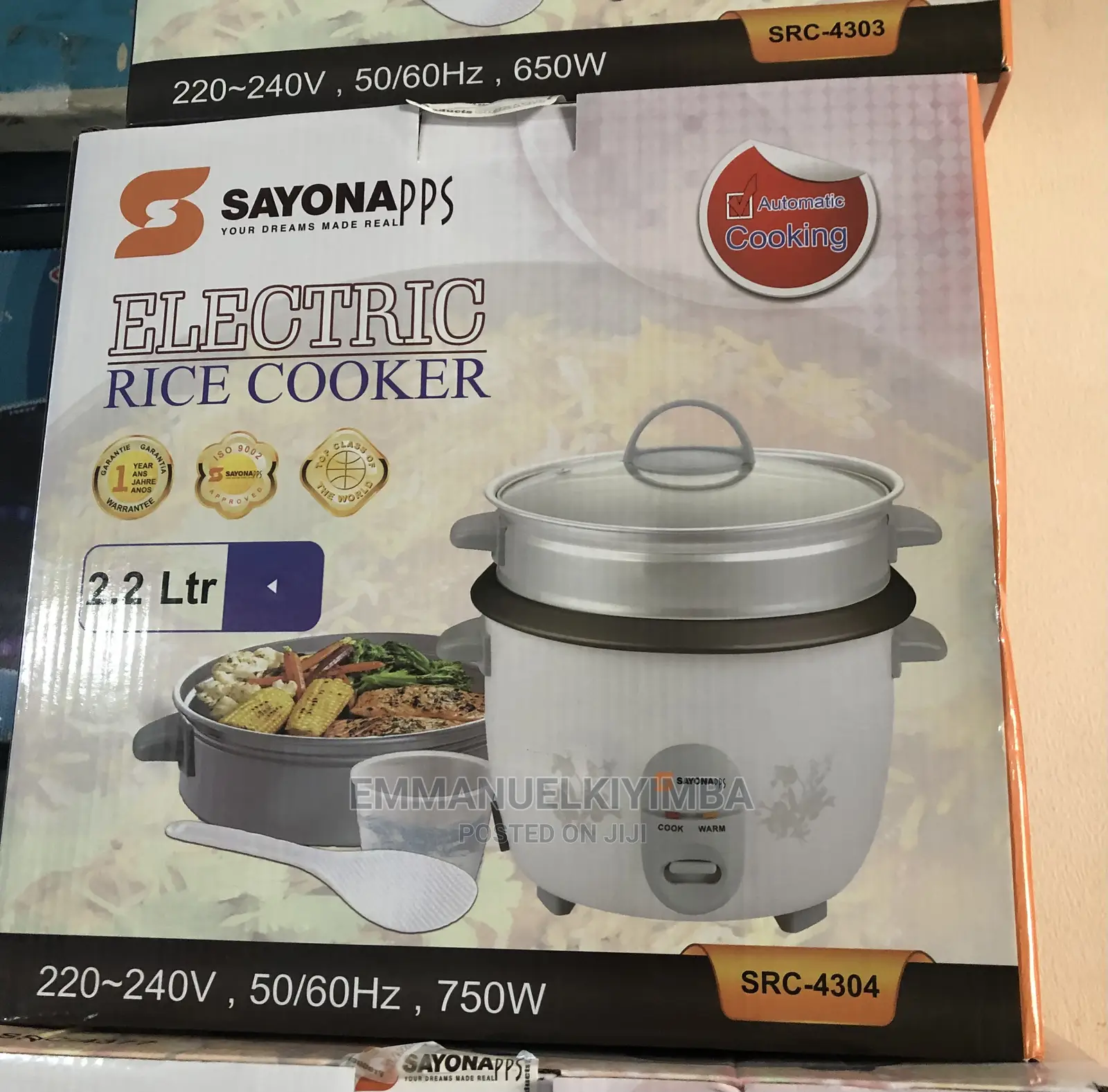 2.2 Liters Rice Cooker