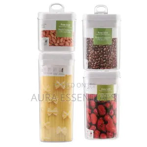 4 Pcs Air Tight Food Storage