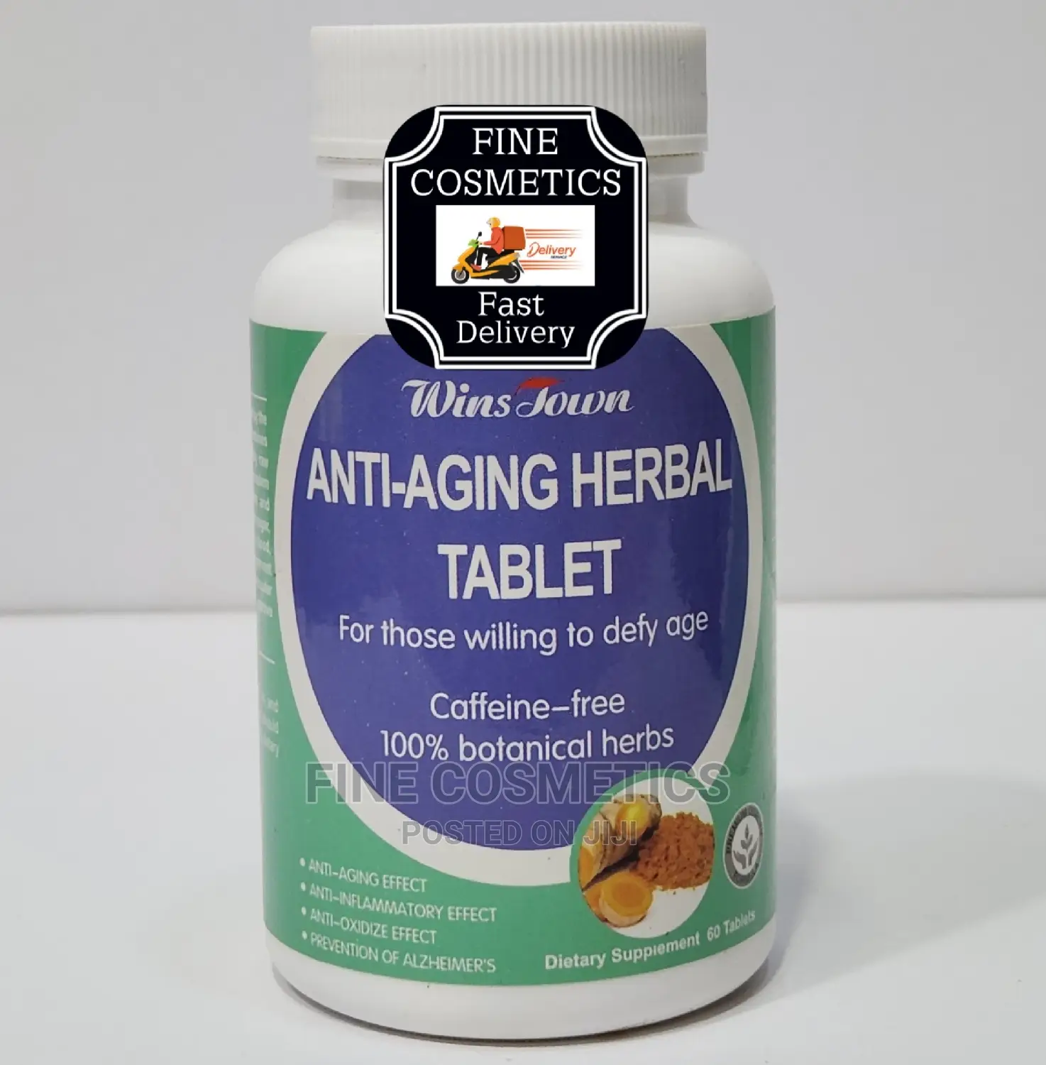 Wins Town Anti-Aging Dietary Supplement 60 Tablets.