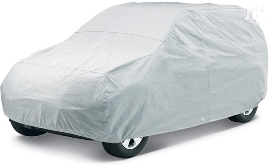 Taught Car Cover Against Rain And Sun