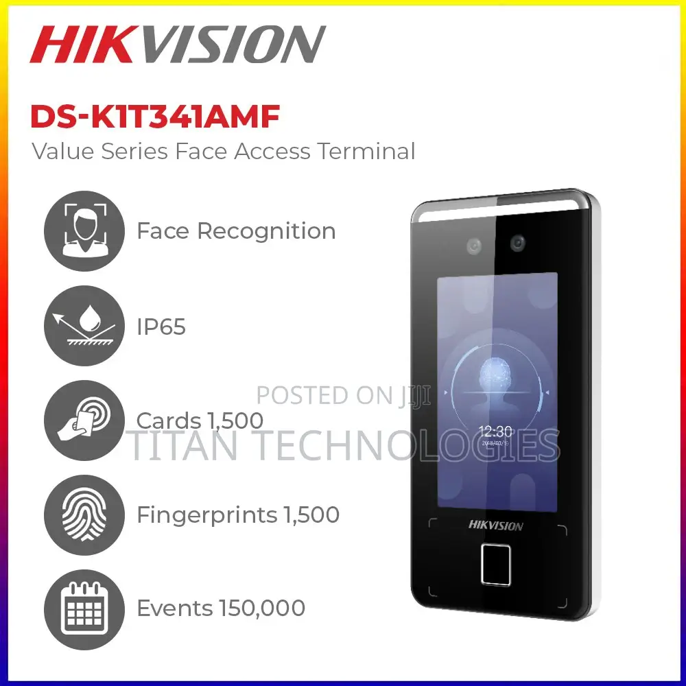 Face Access Terminal and Time and Attendance
