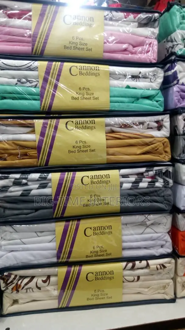 Cannon Bedsheets 6pcs Cotton