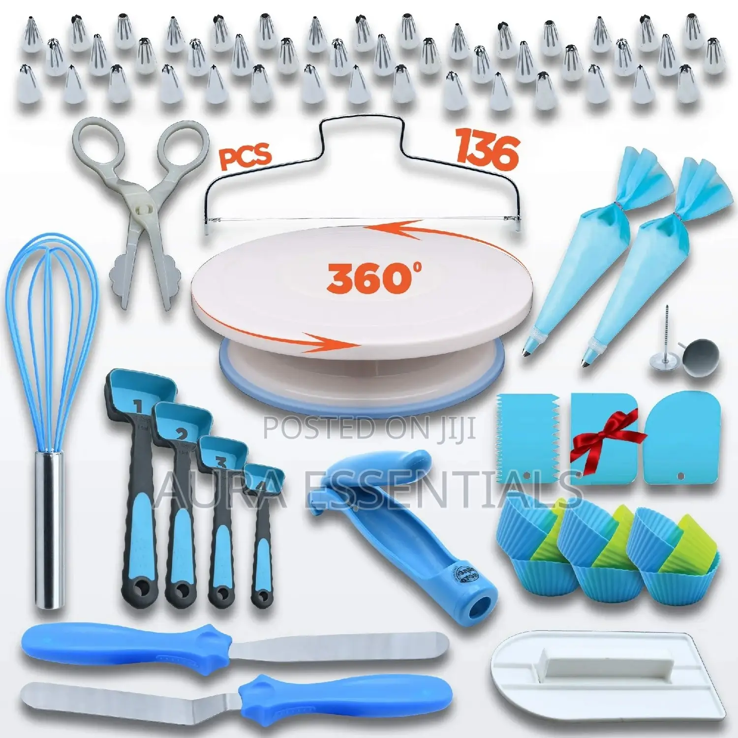 136pcs Cake Decorating Set