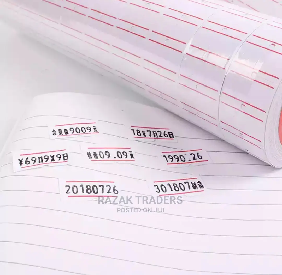 Pricemarking Labels for Pricing Tag Gun