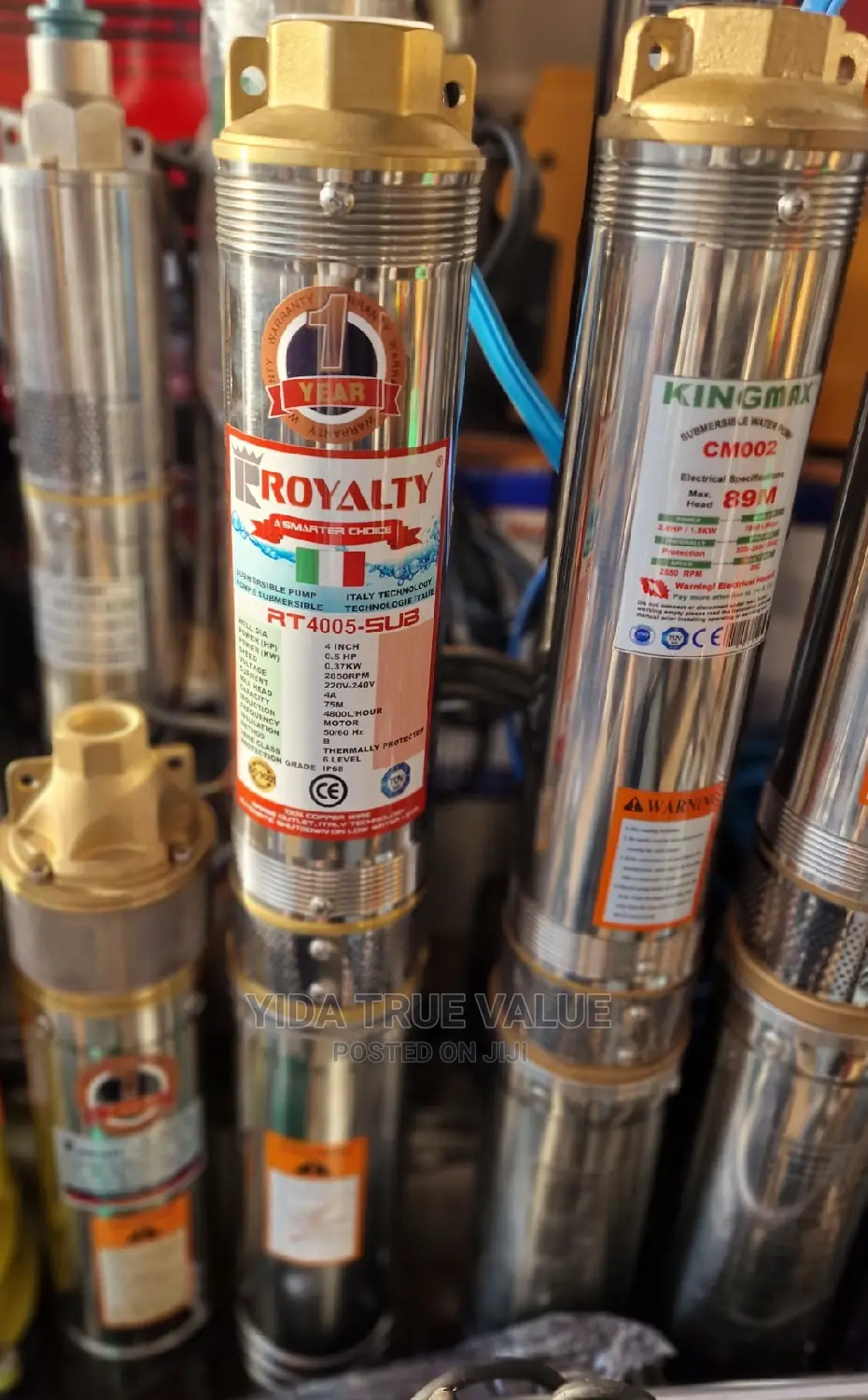 Water Pump 75m Royalty Italy  Modal
