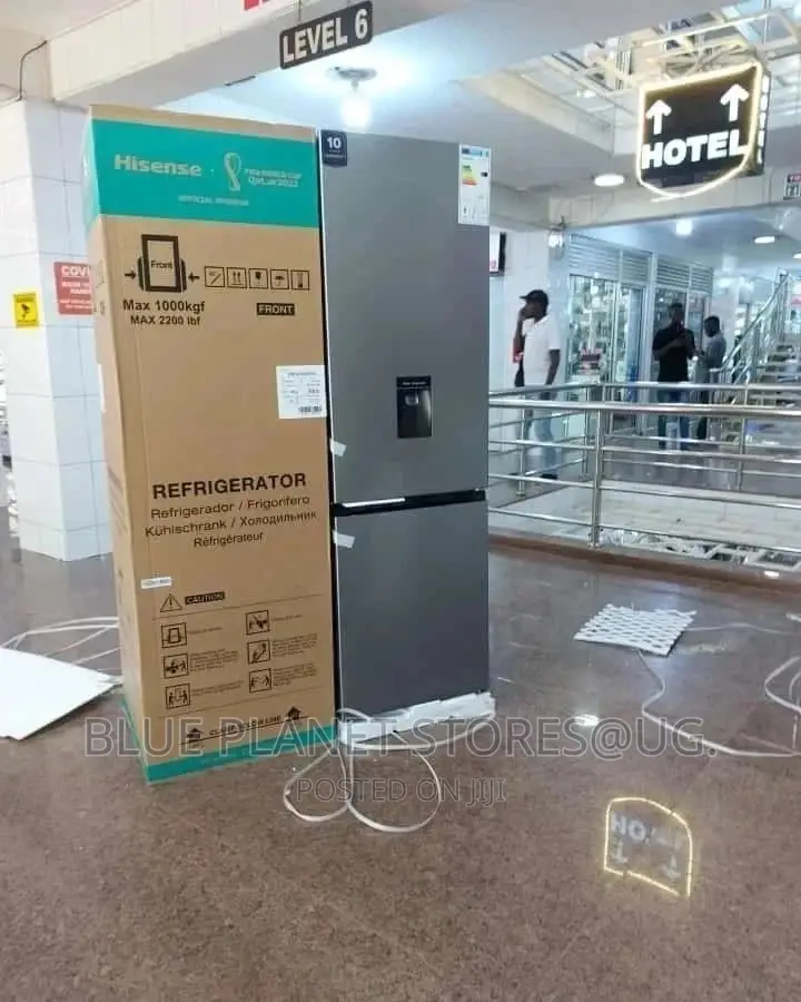 Hisense 341litres Double Door Fridge With a Water Dispenser