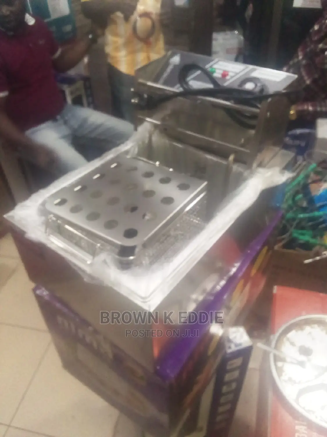 Nima Commercial Deep Fryer 6litres