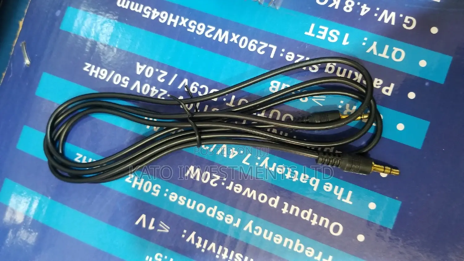 Jack to Jack Audio Pins