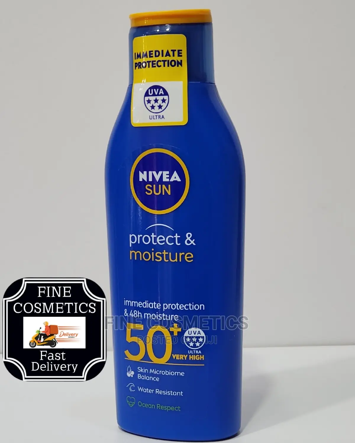 NIVEA Sun Cream Immediate Protection Sunscreen With SPF50