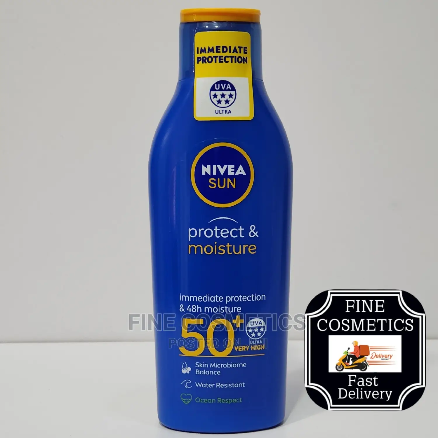 NIVEA Sun Cream Immediate Protection Sunscreen With SPF50
