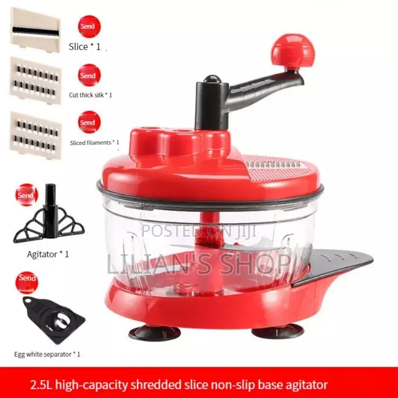 Multifunctional Manual Food Processor