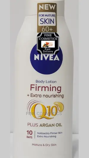 NIVEA Q10 Skin Firming Body Lotion With SPF60 Plus Argan Oil