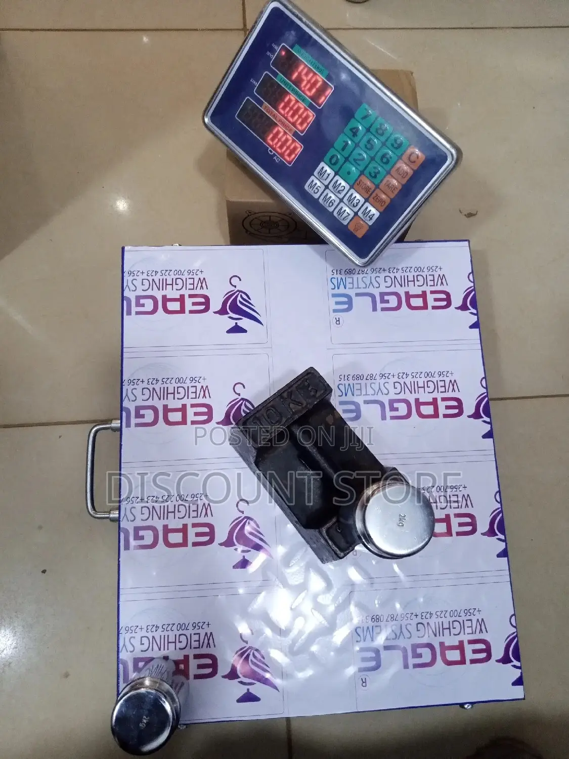 Hard Metal Wifi Floor Scale