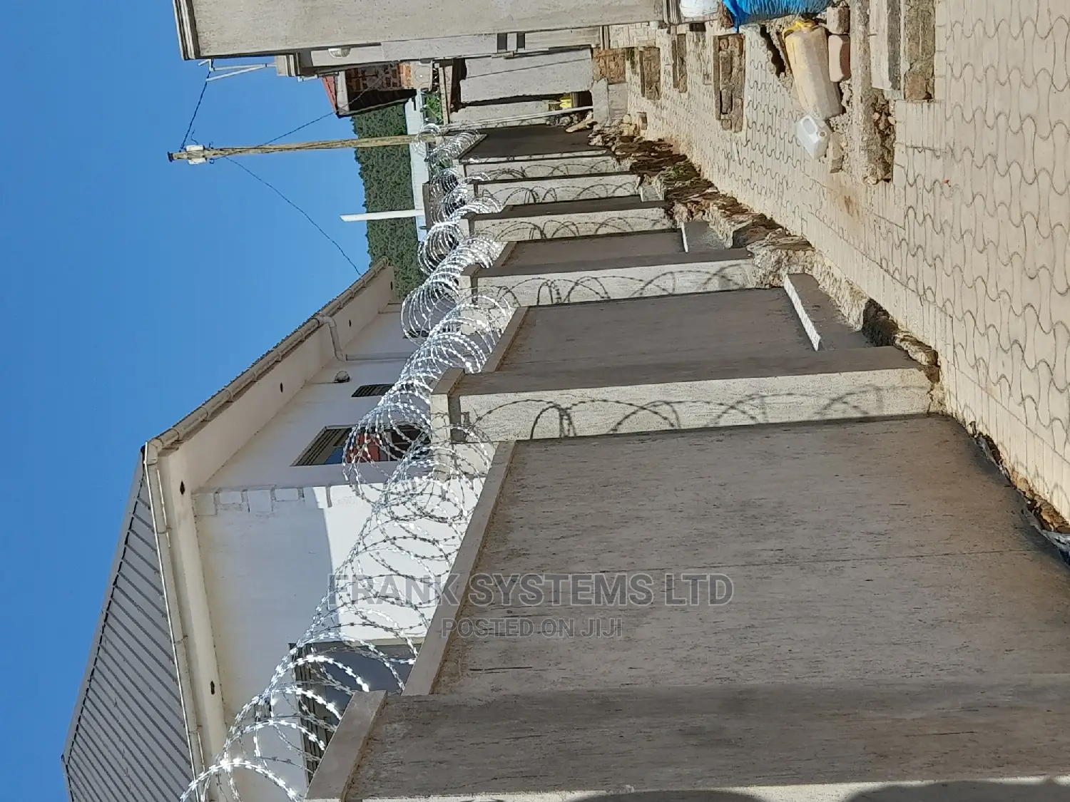 RAZOR Wire Fencing Installation in Nakawa Building Materials